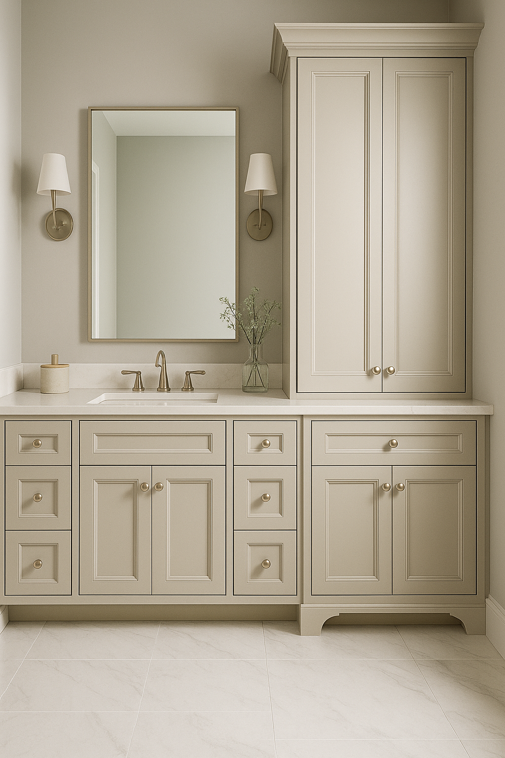 Elegant Bathroom Cabinets