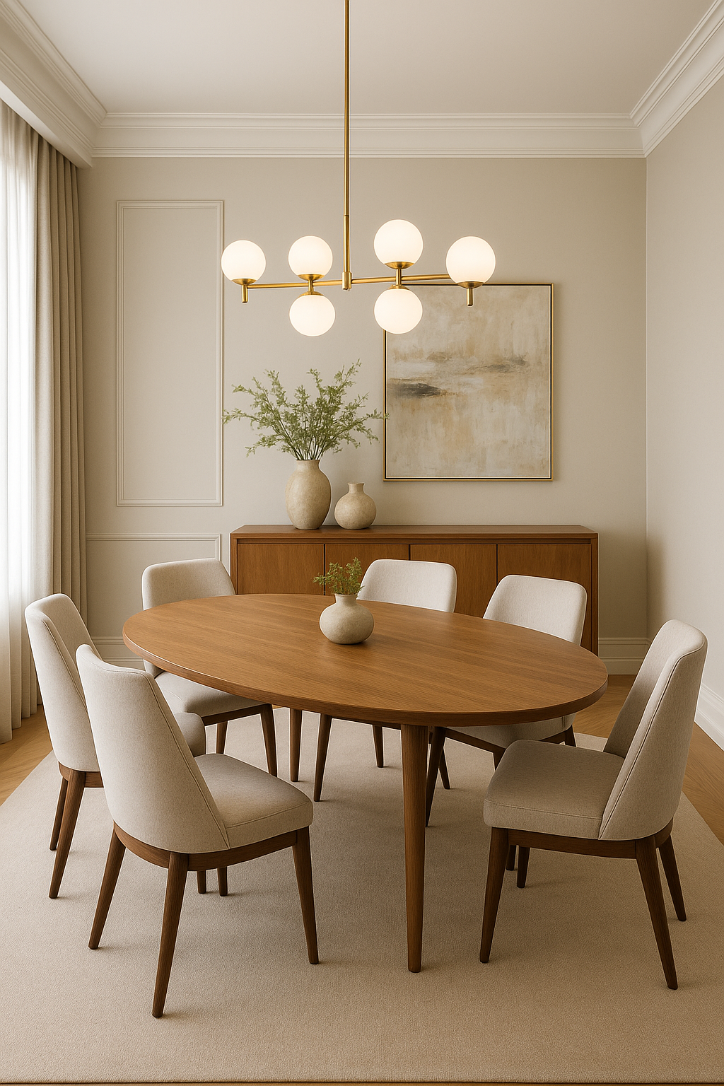 Elegant dining space