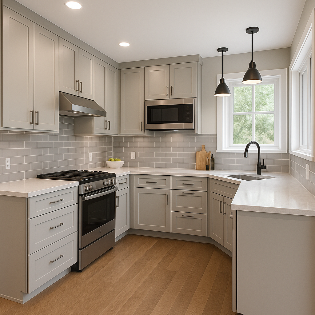 Modern L-Kitchen Ideas