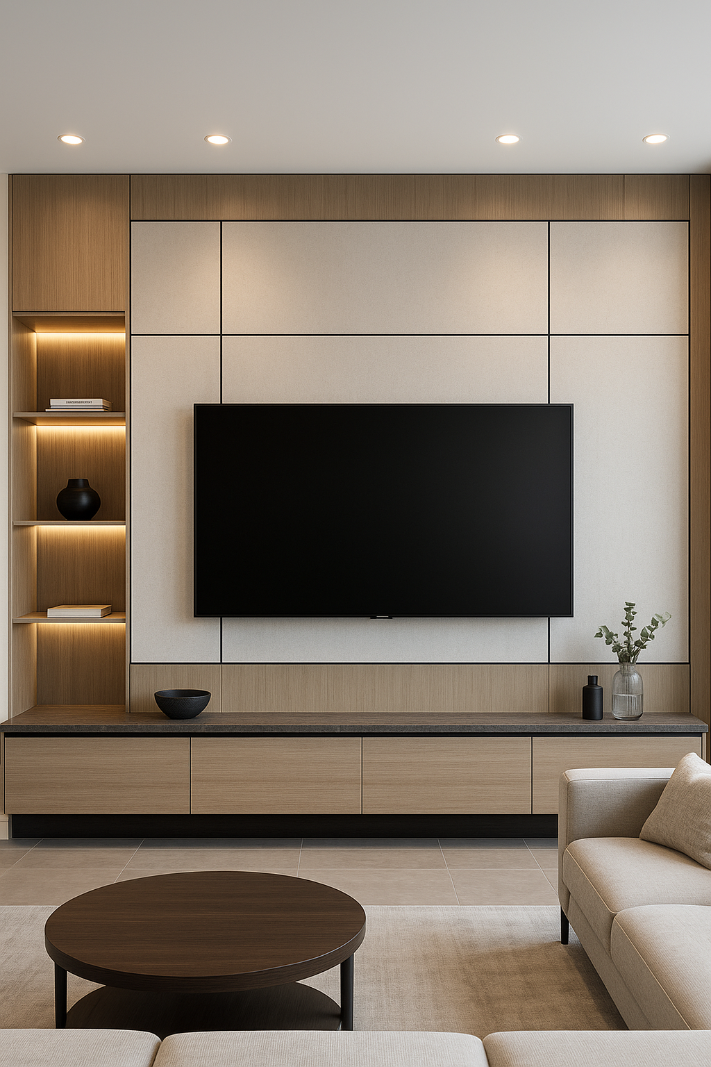 Modern Entertainment Wall