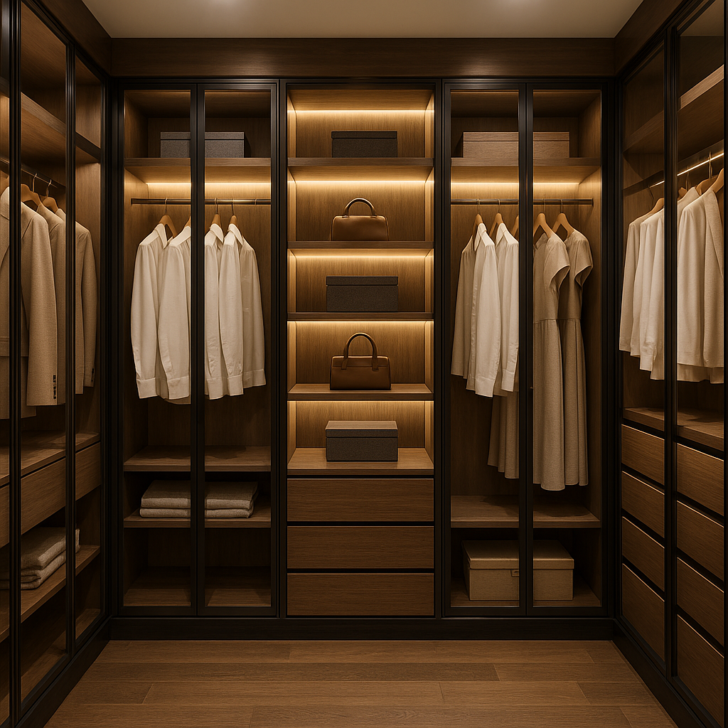 Luxury Walk-in Wardrobe